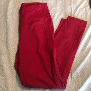 Red VS knockout sport pants